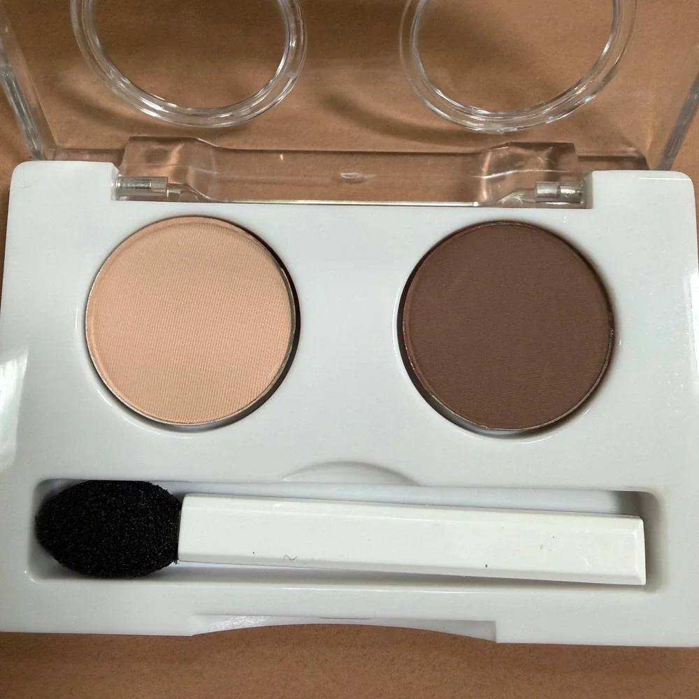 Elizabeth Arden Eyeshadow Duo Neutral Peach Brown Palette 3P10 0.08oz USA